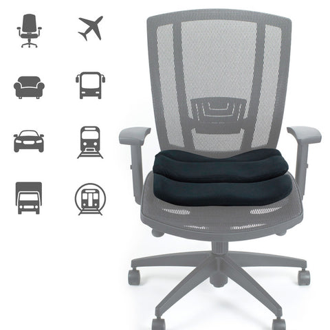 Obus Forme Contoured Seat Cushion - Black
