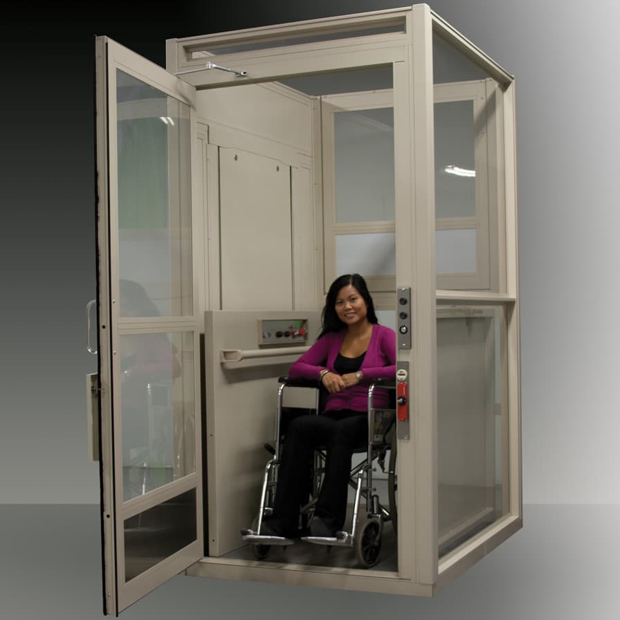 Multilift Enclosure Vertical Platform Lift, Savaria (Call for a quote)