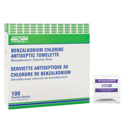 Benzalkonium Chloride Antiseptic Towelettes