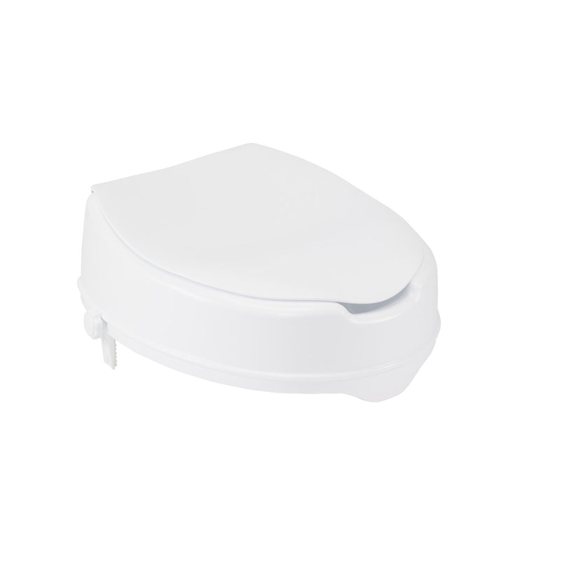 Raised Toilet Seat 2" with Lid