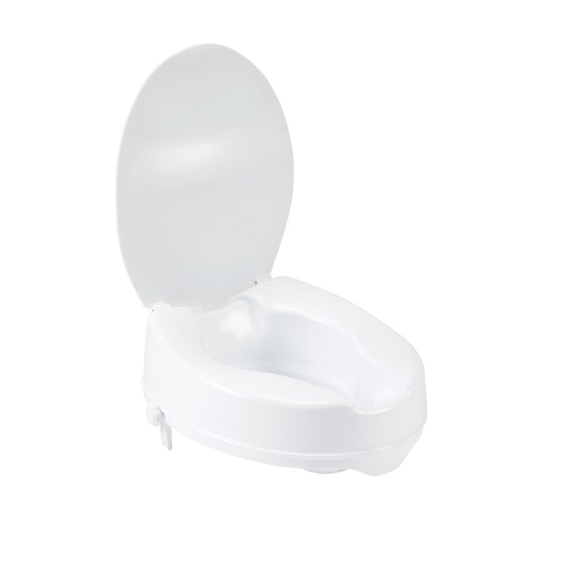 Raised Toilet Seat 2" with Lid