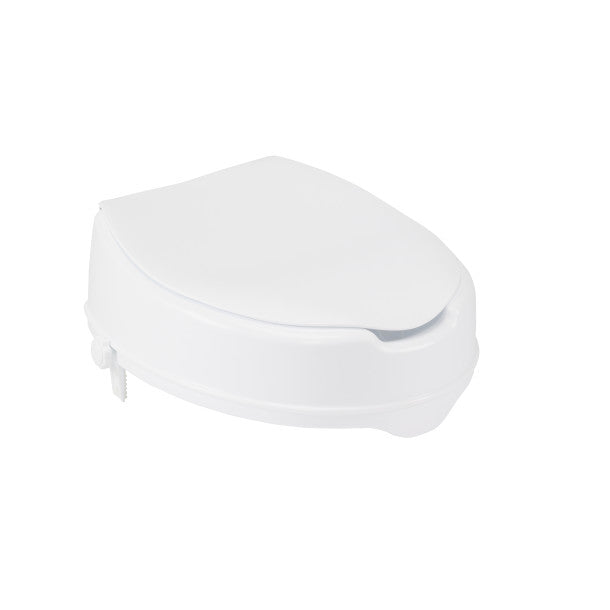 Raised Toilet Seat 4" with Lid