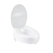 Raised Toilet Seat 4" with Lid by Drive Medical