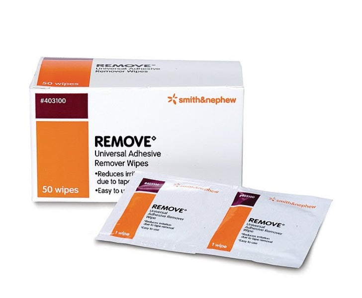 Adhesive Remover Wipes Remove Smith&Nephew