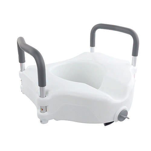 Raised Toilet Seat with Handles (4.5" / 11.5 cm)