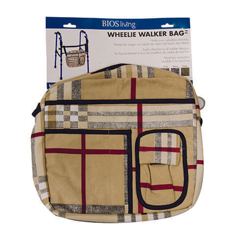 Walker Bag Wheelie™ (Plaid)