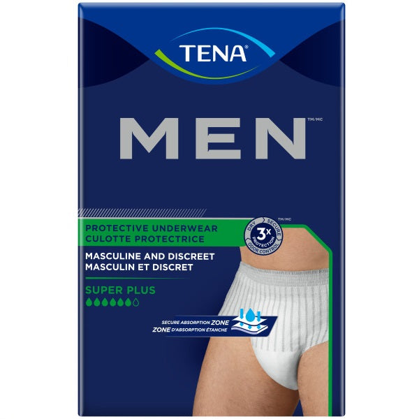 Underwear Protective Super Plus Absorbency Men TENA