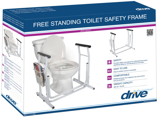 Toilet Safety Rail Free-standing Drive