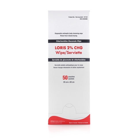 Chlorhexidine Gluconate LORIS™ 2% CHG Wipe