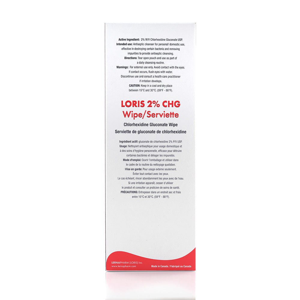 Chlorhexidine Gluconate LORIS™ 2% CHG Wipe