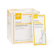 Oral Swabsticks Lemon Glycerin by Medline