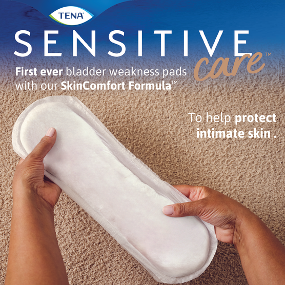 Pads Sensitive Care Extra Coverage Maximum Long Tena