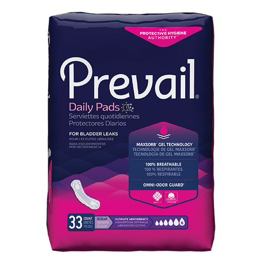 Pads Ultimate Bladder Control Prevail by First Quality