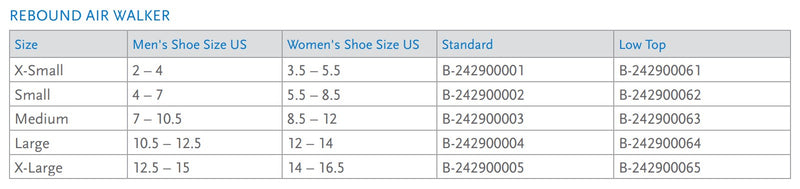 Rebound Air Walker Ossur