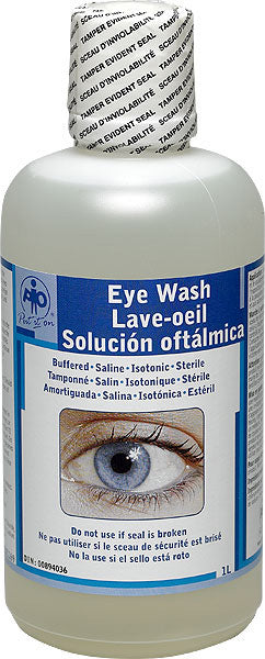 Eyewash Solution, 1 Litre, WASIP