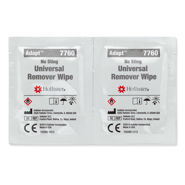 Remover Wipes Universal Adapt Hollister