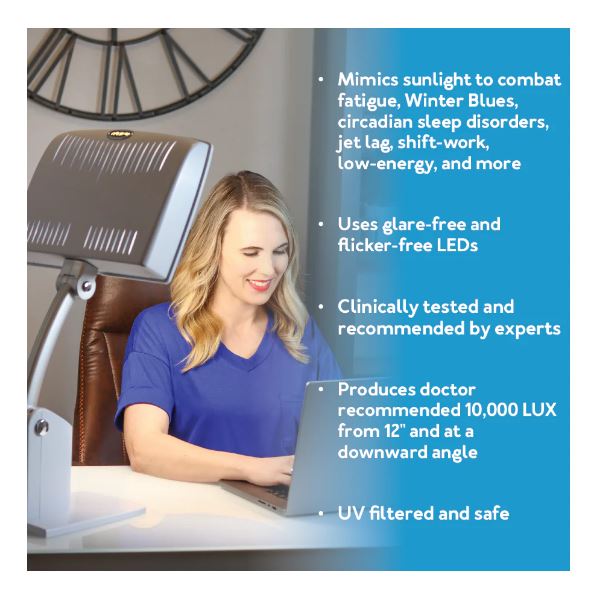 Carex Day-Light Sky Light Therapy Lamp