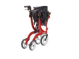 Drive Medical Nitro Dual Function Transport Chair and Rollator Walker